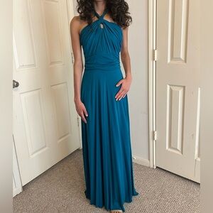 Carlos Miele small/petite teal dress